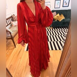 Alexis Red Maxi Dress